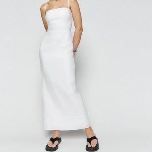 Reformation, Frankie Linen Dress